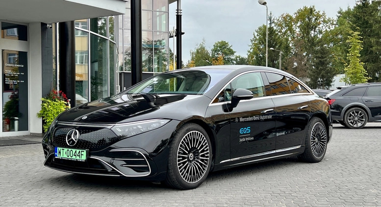 Mercedes-Benz EQS cena 529000 przebieg: 13700, rok produkcji 2021 z Warszawa małe 137